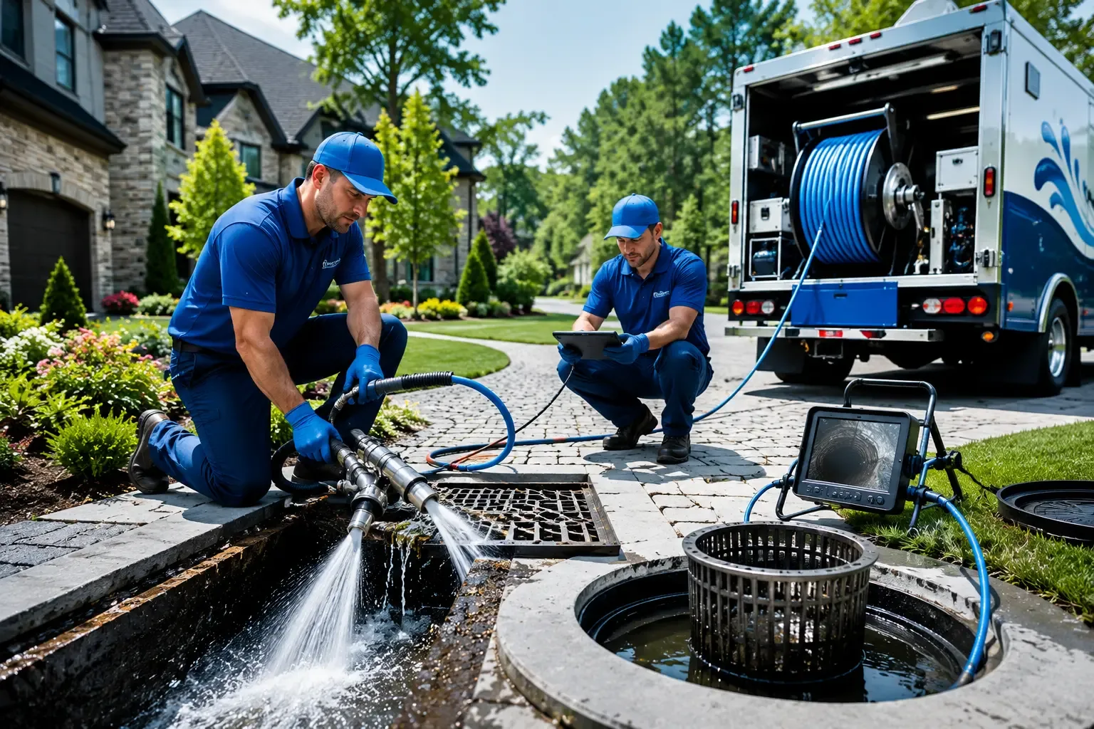 Local outdoor drain cleaning professionals in Franklin, VT