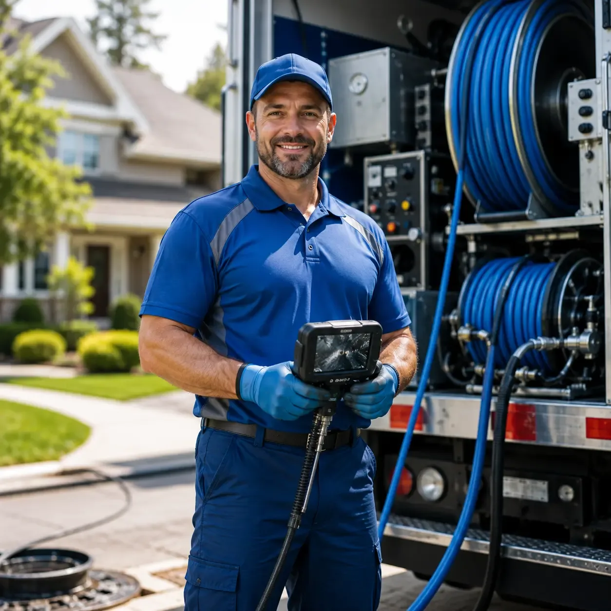 Local outdoor drain cleaning specialists in Franklin, VT